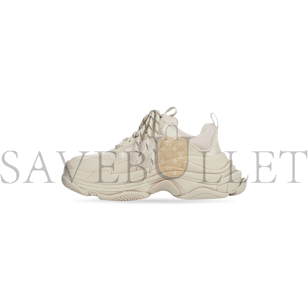 BALENCIAGA WOMEN'S TRIPLE S SNEAKER IN BEIGE 524039W2FW19700